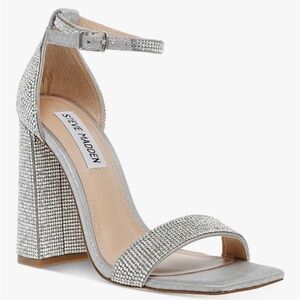 Steve Madden Women's Tiaa Rhinestone Heeled Sandal